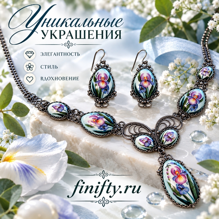Колье ювелирные украшения