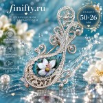 Старинные броши. Финифть