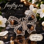 Финифть. Брошки в русском стиле